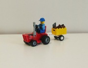 Lego Moc traktor ursus c330 z przyczepą z drewnem