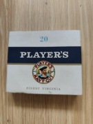 Player's Navy Cut pudełko po papierosach