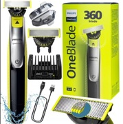 GOLARKA PHILIPS ONEBLADE 360 DO ZAROSTU TRYMER DO GOLENIA BRODY MASZYNKA