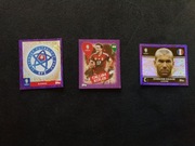 Naklejki Topps euro 2024/SVK 1/HUN 3/FRA 2 parallel purple