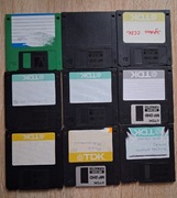 9szt. Dyskietka TDK MF-2HD 1,44Mb