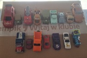 Duży zestaw 16 pojazdów – Złomek (Auta), Tomek i Przyjaciele, Transformers