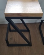 Hoker loft z deską dębową 