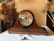 Zegar bufetowy gabinetowy HALLER & BENZING ok. 1925 dąb loft