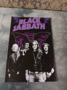 plakat zespołu muzycznego black sabbath