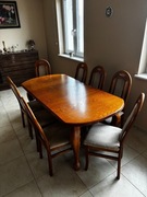 Stół do jadalni z 8 krzesłami