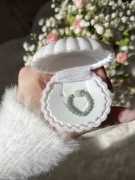 Amazonit pierścionek handmade elastyczny z kamieni naturalnych