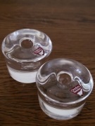 Para świeczników Orrefors, stan bardzo dobry