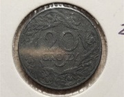 20 gr groszy 1923 Cynk GG antydatowana