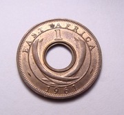 Brytyjska Afryka Wschodnia 1 cent 1961 PIĘKNA! RZADKA!
