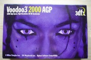 RETRO Premium - karta graficzna Voodoo 3 2000 AGP - 16 MB Sprawna BDB.