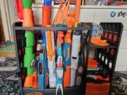 Nerf, Fortnite, Elite, Dinosqad, Shot, skrzynia, strzałki