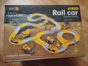 Tor wyścigowy 305 elementów DIY auta konstrukcyjne 3–8 lat