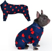 Spark Paws Piżama dla psa serca 2xl