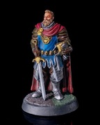 Dario Kapitan Straży figurka 32mm 14K zgodna z DnD RPG Pathfinder Warhammer
