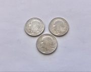 OKAZJA: Kolekcja Roczników 2 zł II RP (1932, 1933, 1934) – SREBRO