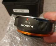 Adapter EOS (EF) na FX (Canon na Fuji X) - K&F Concept - prawie nieużywany!