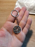 Brelok metalowy pentagram ochrona przed klątfami I demonami Supernatural