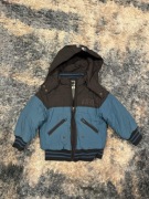 Kurtka ciepła Wójcik 92 cm dziecięca ocieplana z polarem z kapturem