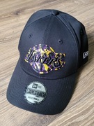 czapka z daszkiem New Era 9Forty LA Lakers NBA czarna haft logo