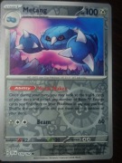 REVERSE HOLO Metang 114/162 Karta POKEMON TCG S&V Temporal Forces
