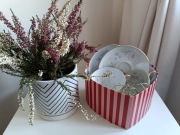 Eleganckie filiżanki Bavaria- komplet 2szt. z talerzykami. Super prezent.