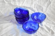 Miseczki Arcoroc France cobalt blue