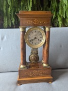 Zabytkowy zegar portykowy z XIX z Francji