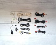 Kabel koncentryczny antenowy TV AUX Audio RCA cinch JACK 6,3MM 15 el