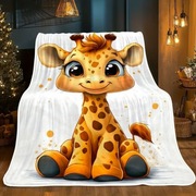 Koc dziecięcy Żyrafa