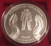 10 zł POWSZDEKLARACJA PRAW CZŁOWIEKA 1998r.