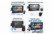 Monitor Samochodowy 6'' CarPlay Android Auto Bluetooth Kamera Cofania