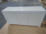 Komoda biała połysk