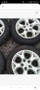Sprzedam alufelgi opel, renault 5x110x16 z oponami zimowymi 