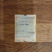 Bilet Komunikacji miejskiej Berlin Niemcy 2025 U-Bahn S-bahn metro