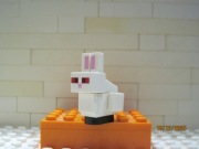 LEGO Minecraft królik używany