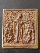 Obrazek ikona Bogurodzica Wszystkich Strapionych Radość  XVIII / XIX Rosja 