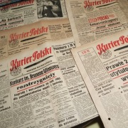 KURIER POLSKI  1966 roku  zestaw  gazet   z  PRL-u