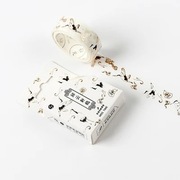 Taśma Washi ze złoceniami żurawie, szer. 15 mm.