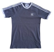 Adidas t-shirt oryginalna szara koszulka męska rozmiar S