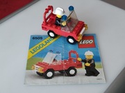 Stary zestaw Lego 6505, Legoland, Classic Town Fire Chief's Car