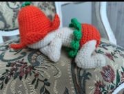 Laleczka dzwoneczek na szydełku 