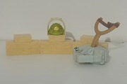 Zestaw Angry Birds Star Wars – katapulta + figurka i elementy budowy