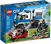 LEGO 60276 City pudełko otwarte, zniszczone - Policyjny konwój więzienny