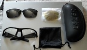 Okulary rowerowe LAZER - 3 pary szkieł - LZ17-11 - stan bdb