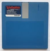 Mega rarytas dyskietka 5.25" Verbatim HyperFlex 24MB, a nie 1.2MB