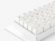 Nasadki klawiatury MaxKey SA white keycaps