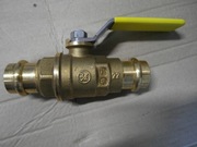 Zawór kulowy 3/4" do gazu Ø22 GIACOMINI połączenie zaciskowe gas