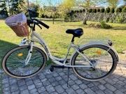 Rower miejski damski INDIANA Moena S7B 28″ Cappuccino | Jak nowy | Nexus 7