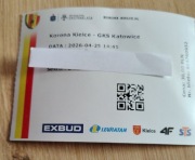 Bilet Korona Kielce - GKS Katowice 25.04.2026